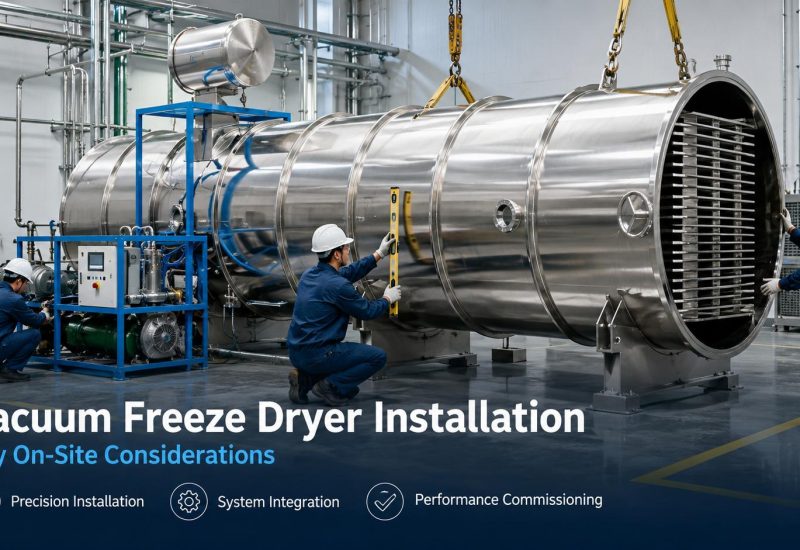 Key Considerations for On-Site Installation of a Vacuum Freeze Dryer