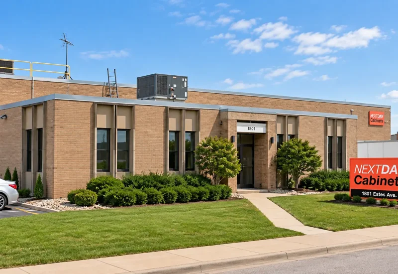 NextDAY Cabinets Highlights Chicago Kitchen Cabinets Resource at Elk Grove Village Showroom